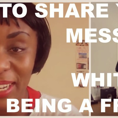 How to share your message. Thumbnail